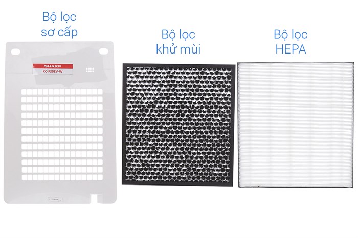 Máy lọc không khí tạo ẩm Sharp KC-F30EV-W