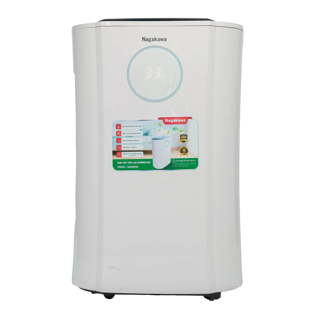 Máy lọc không khí và hút ẩm Nagakawa NAD8559 20 Lit