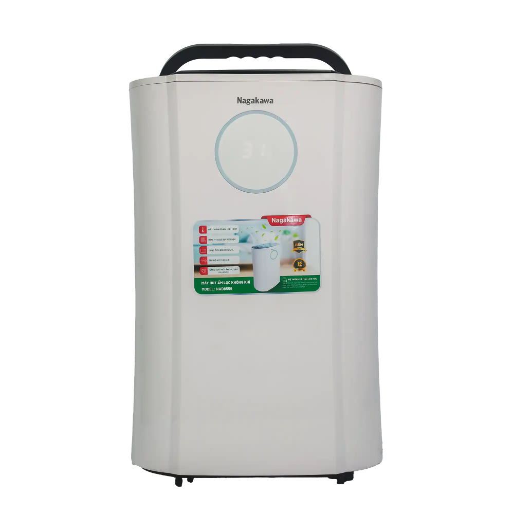 Máy lọc không khí và hút ẩm Nagakawa NAD8559 20 Lit